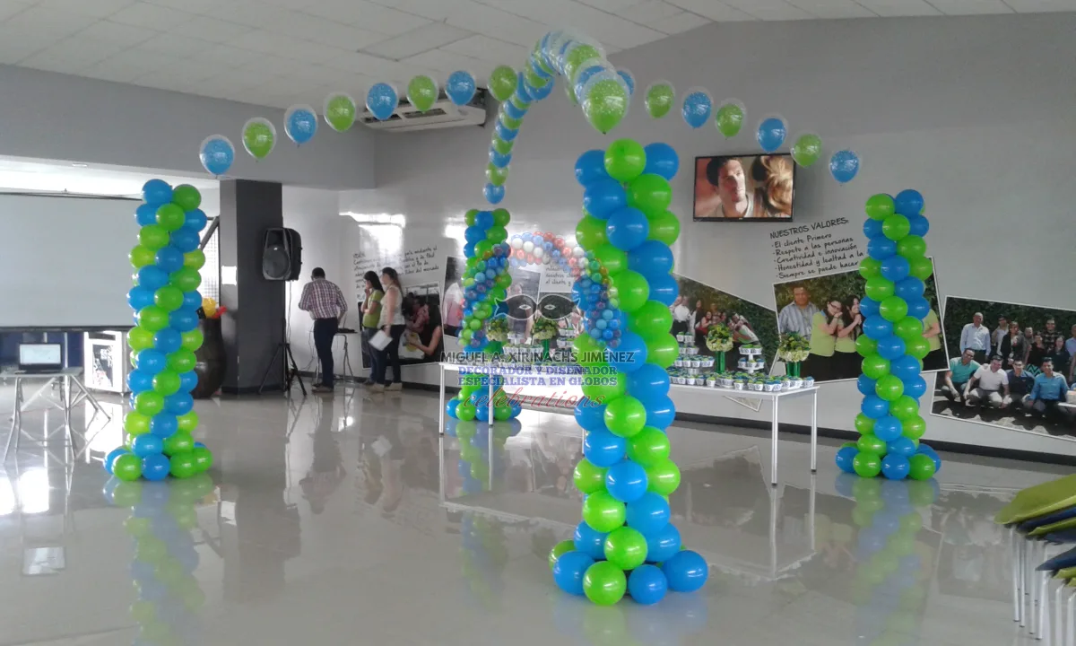 Kioscos con globos