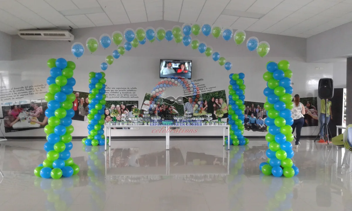 Kioscos con globos