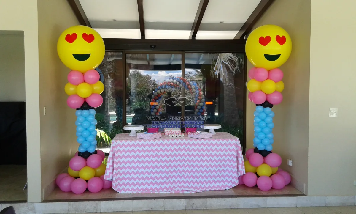 Decoraciones especiales temáticas con globos